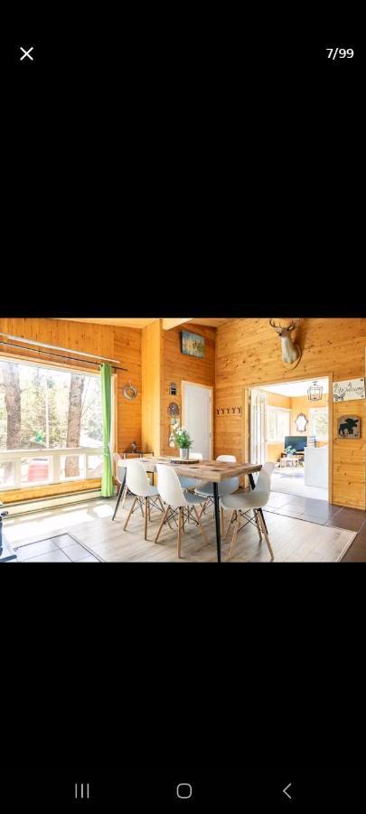 Le Petit Cottage Du Grand Boise Lac-Simon Exteriér fotografie